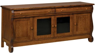 Wyndlot Sleigh 4-Door TV Console