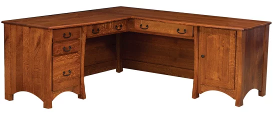 Yutan Mission Corner Desk