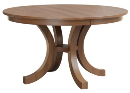 Round Solid Wood Dining Tables From Amish Artisans Round Solid Wood Dining Tables From Amish Artisans