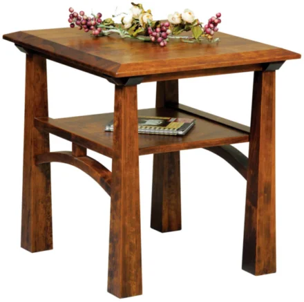 Cherry Wood End Tables