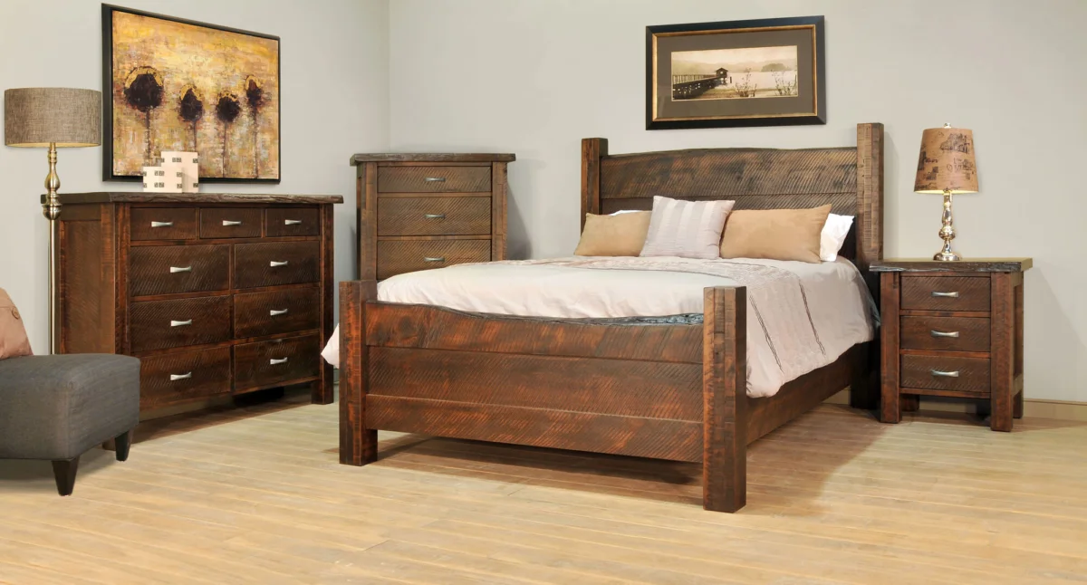 Live Edge & Rustic Bedroom Furniture