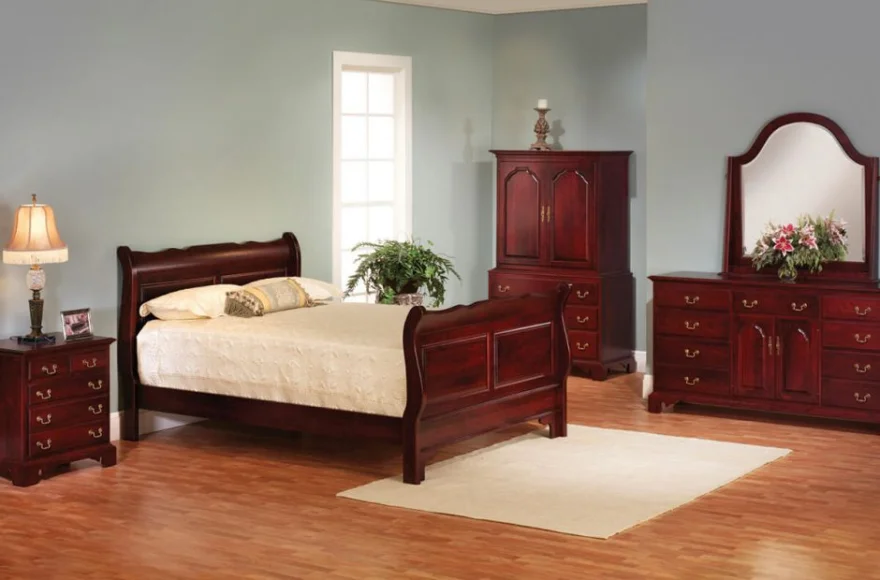 Cherry Wood Armoires & Wardrobe Cabinets