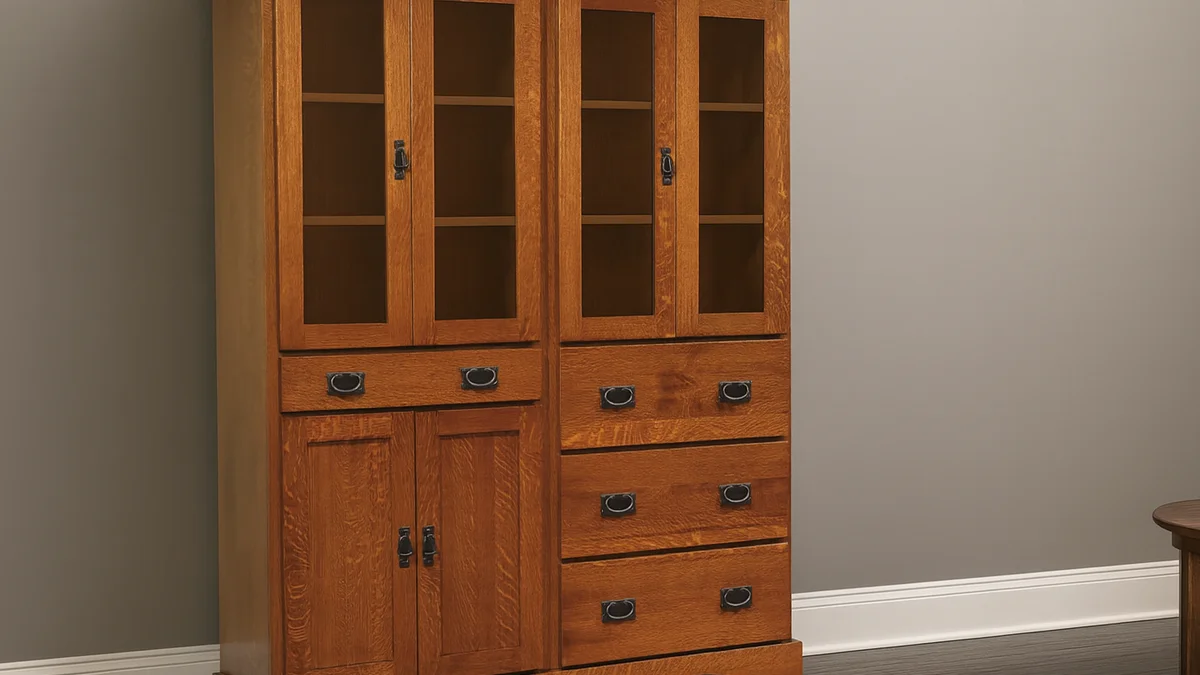 White Oak Bookcases
