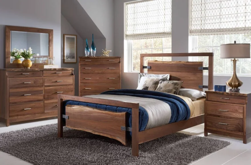 Walnut Dressers & Chests of Drawers