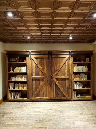 Picture of Fryeburg Reclaimed Entertainment Center, reviewed by Sarah