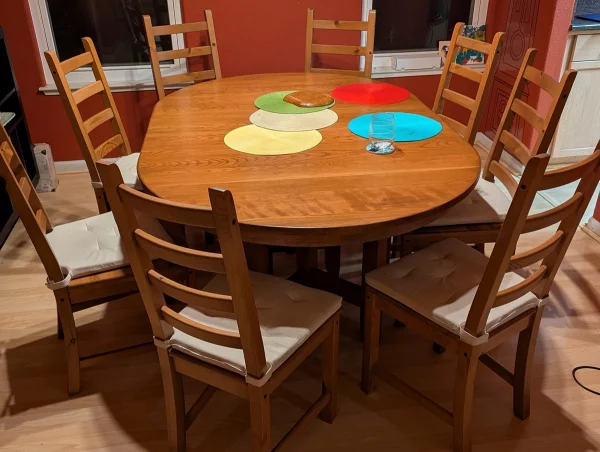 Picture of Riedel Extendable Table, reviewed by Jeremy