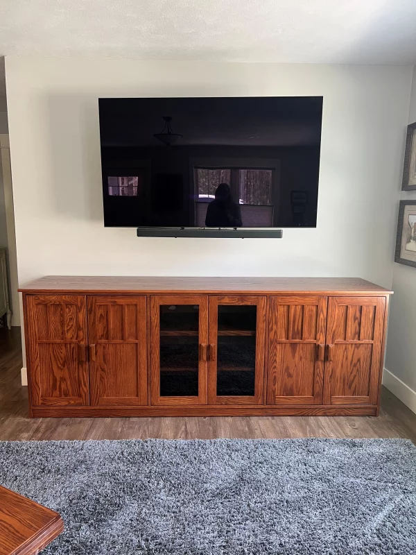 Picture of Blount 6-Door TV Cabinet, reviewed by Claudia & James