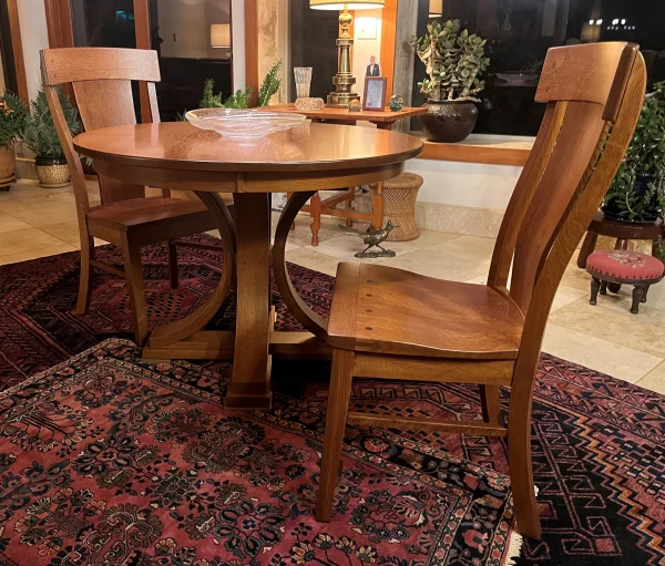 Picture of Harcourt Contemporary Pedestal Table, reviewed by Roxanne
