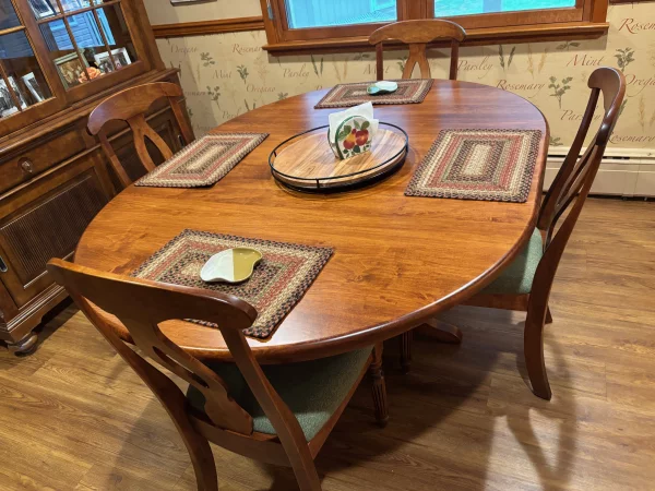 Picture of Montalban Butterfly Table and Duncanville Side Chairs, reviewed by Nancy