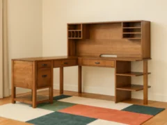Adair L-Desk and Hutch
