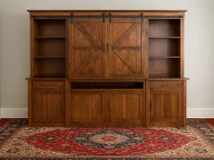 Baden Barn Door Entertainment Center