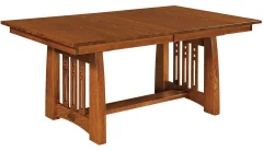 Burning Tree Trestle Table