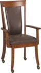Letha Desk Chair With Wheels