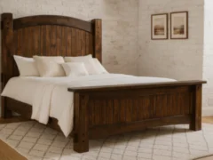 Muskegon Bed With Extra Tall Headboard