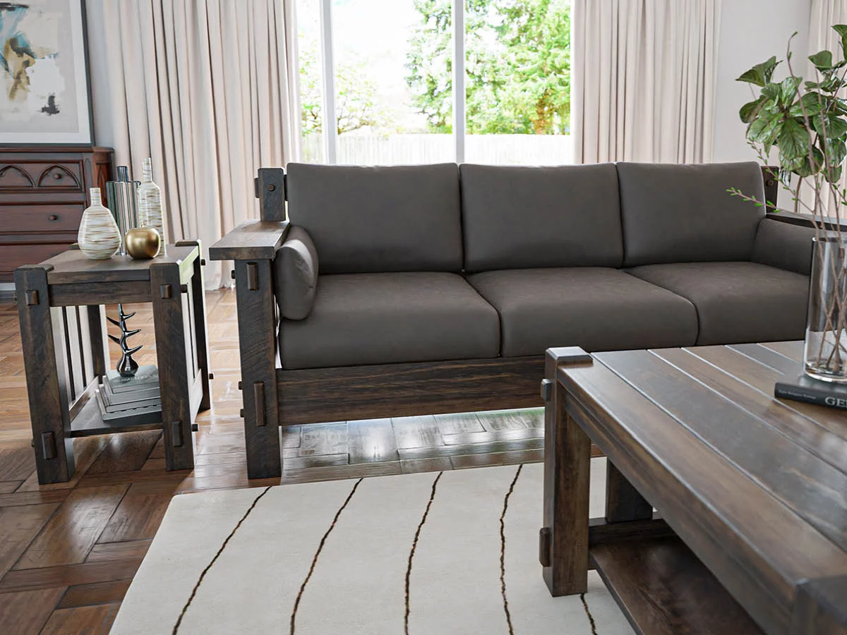 Azle Rustic Living Room Set image 2