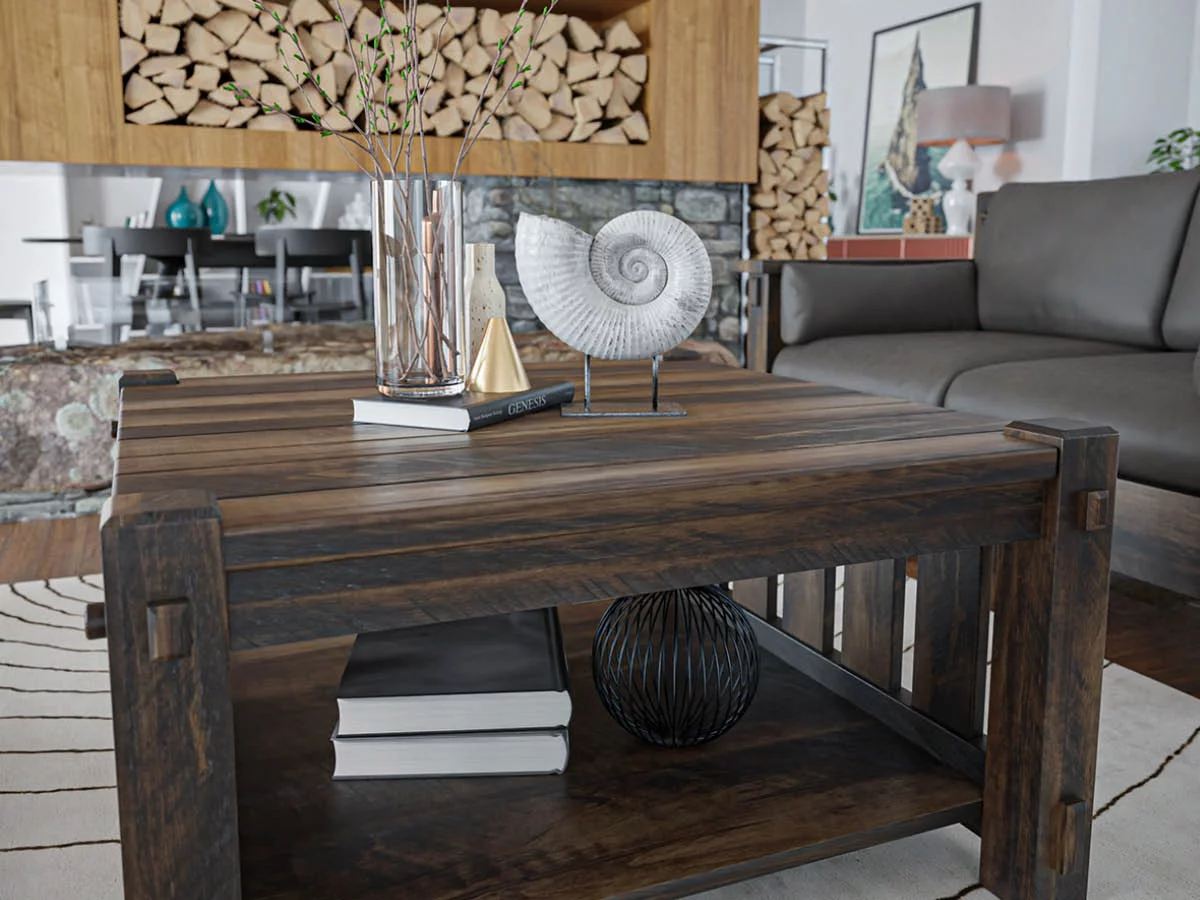 Azle Rustic Living Room Set image 4