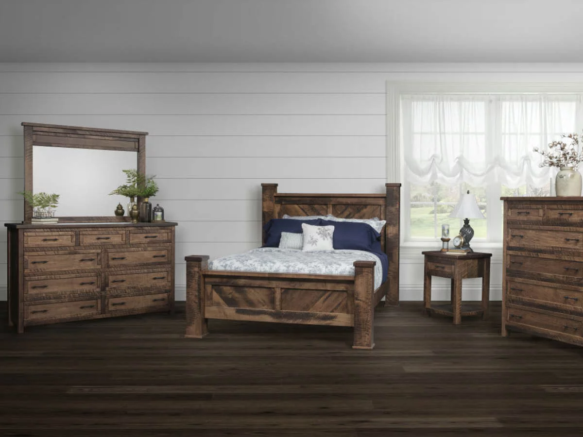 Boxi Rustic Bedroom Set image 1