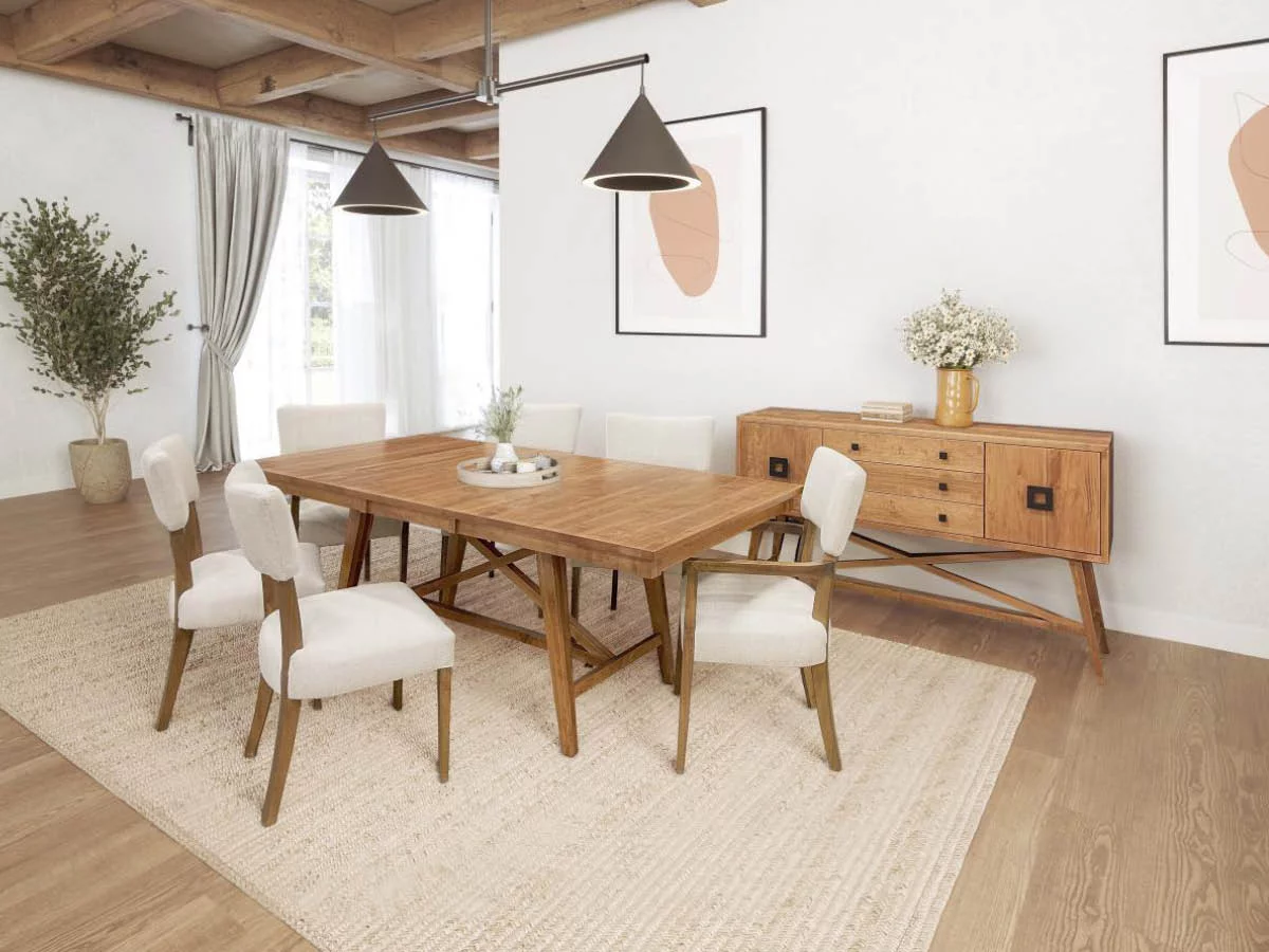 Chauvin Mid-Century Dining Set image 1
