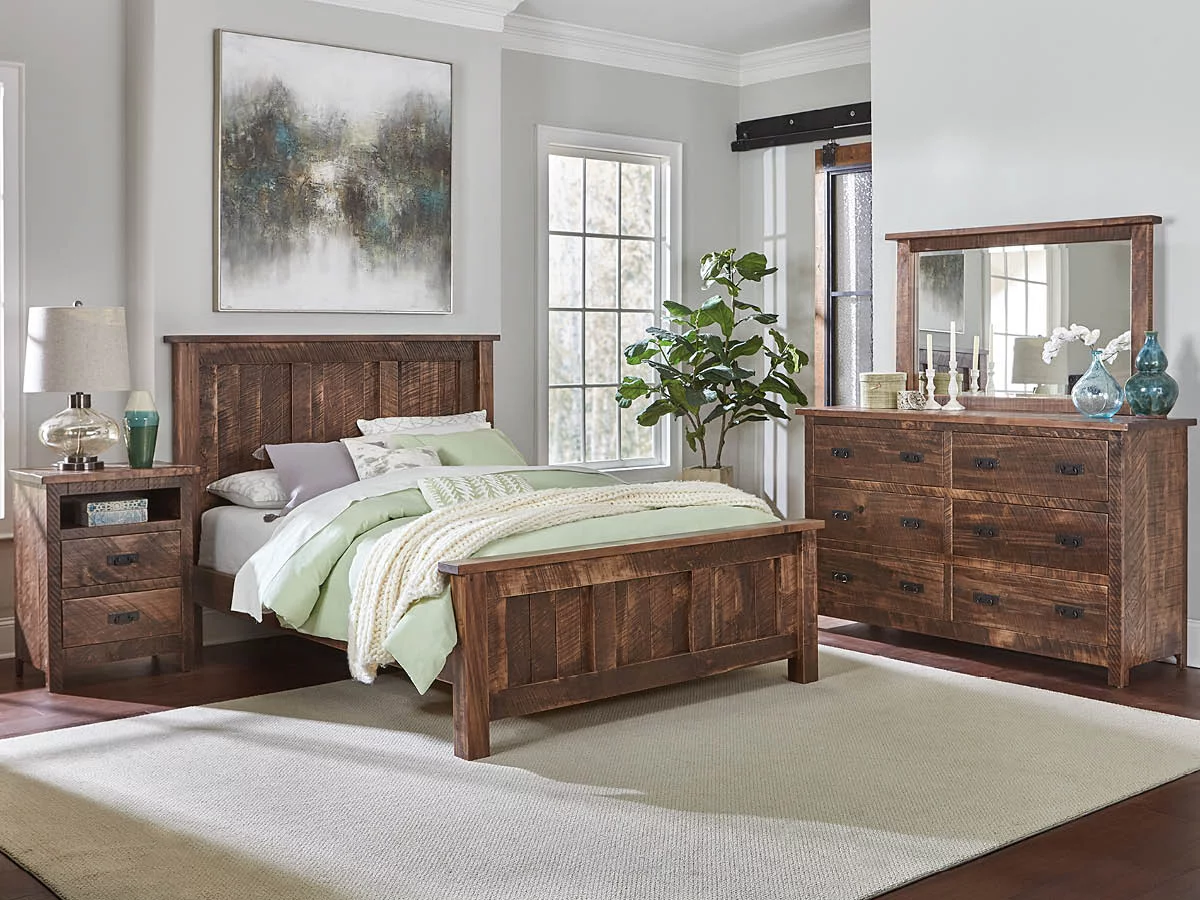 Elsmere Rustic Bedroom Set image 1