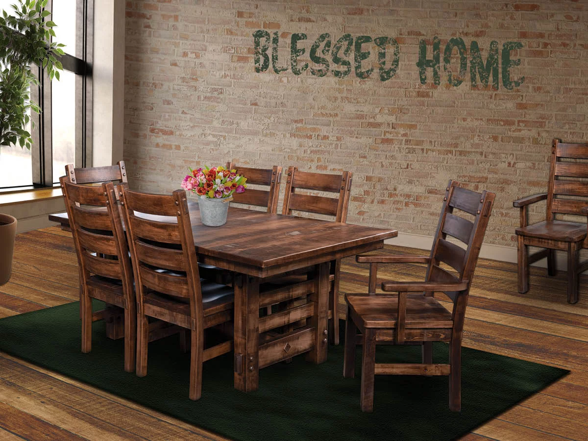 Feliciana Rustic Dining Set image 2