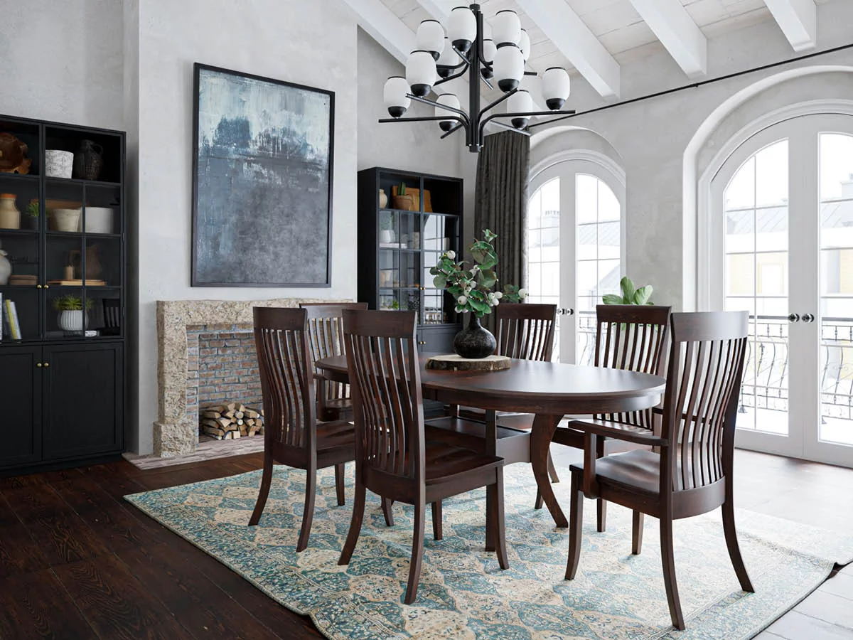 Knox County Transitional Dining Set image 1