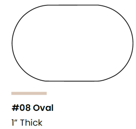 #08 Canal Dover Oval Top Shape