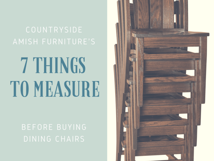 7 Things To Measure Before Buying Dining Chairs