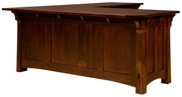 Augustana L-Shaped Desk with no hutch
