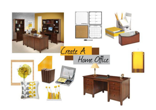 Arrange, Design, Inspire: How to Create a Home Office