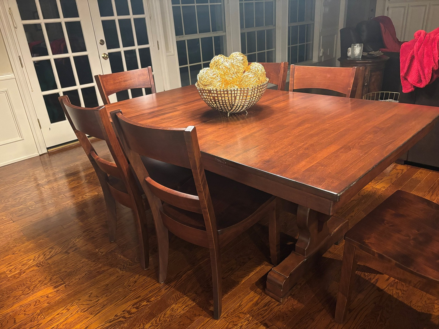 Sweetfield Oak Spindle Kitchen Chair - Countryside Amish Furniture