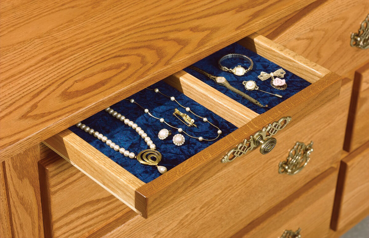 Two Jewelry Drawer Included