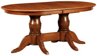 Montalban Double Pedestal Table