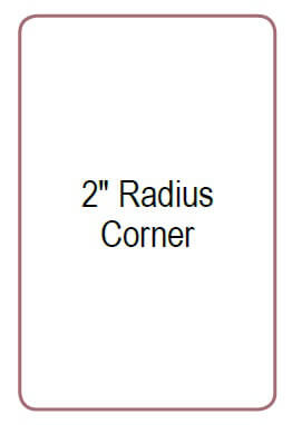 Northern Two Inch Radius Corner