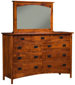 Acme Dresser with Jewelry Mirror