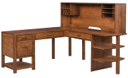 Adair L-Desk and Hutch