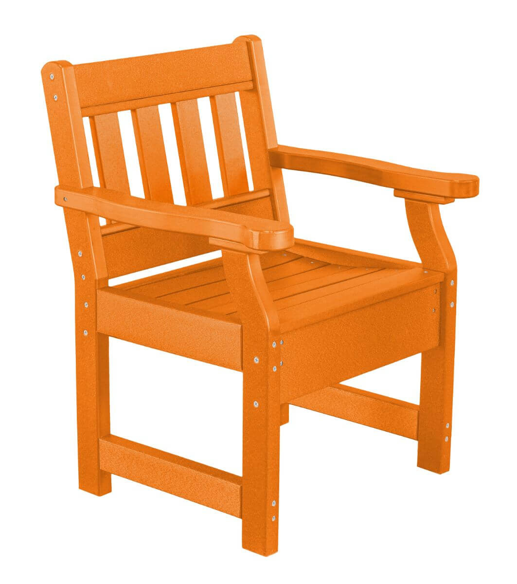 Bright Orange Aden Patio Chair