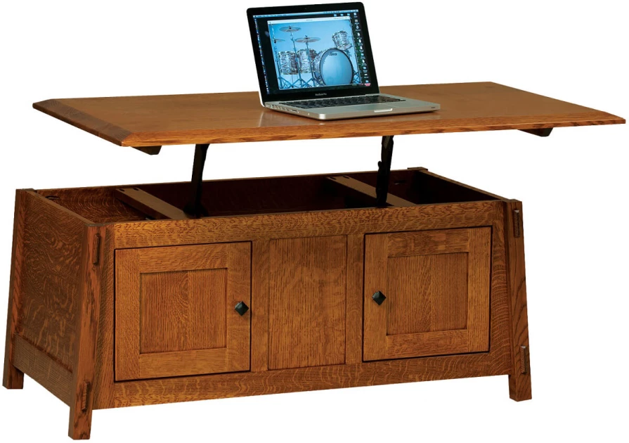 Alaterre Enclosed Lift Top Coffee Table