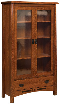 Alpena 2-Door Bookcase