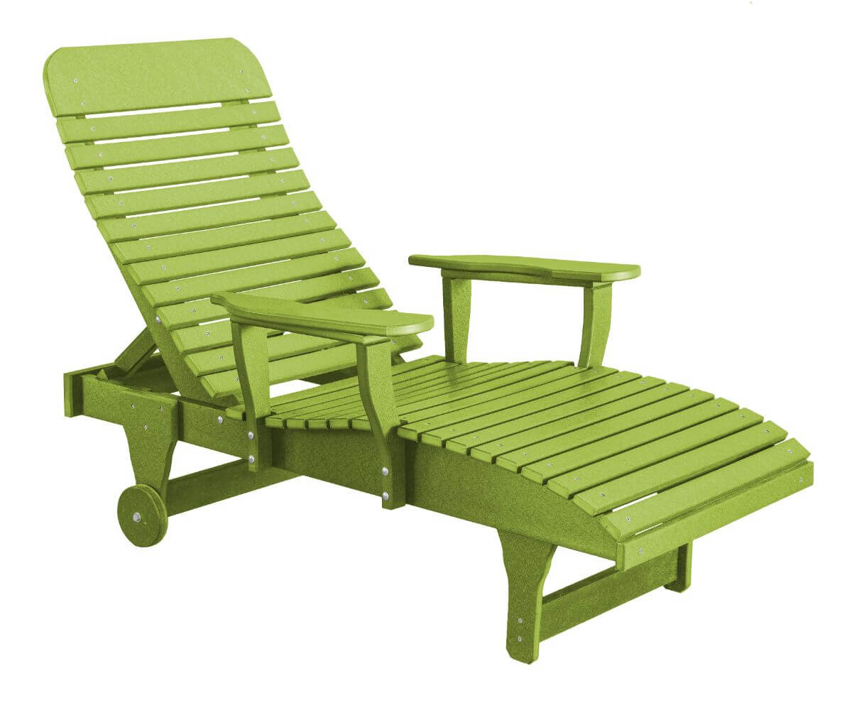 Lime Green Andaman Outdoor Chaise Lounge
