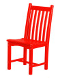 Bright Red Side Chair