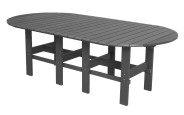 Dark Gray Aniva Outdoor Dining Table