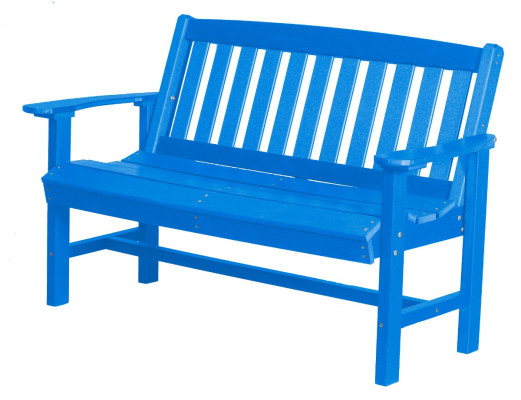 Blue Aniva Patio Bench