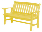Lemon Yellow Aniva Patio Bench