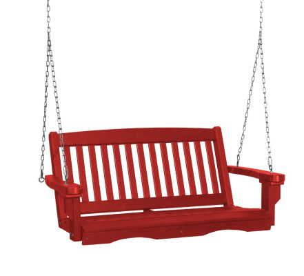 Cardinal Red Aniva Porch Swing
