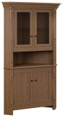 Anona Amish Corner Hutch