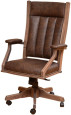 Leather Upholstered Office Chair