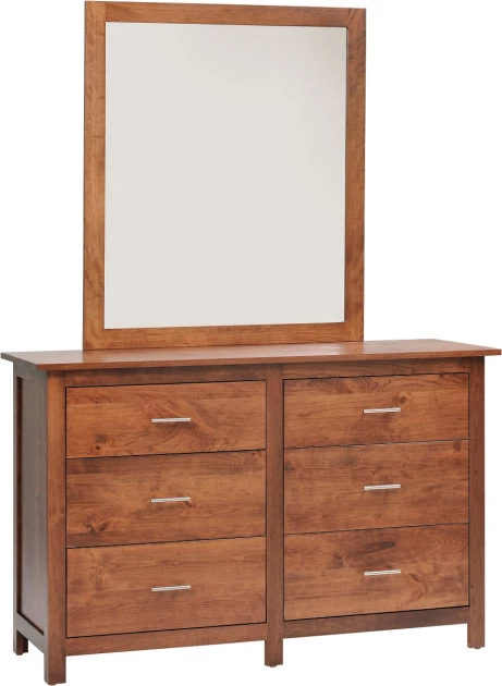 Austin Low Dresser with Mirror