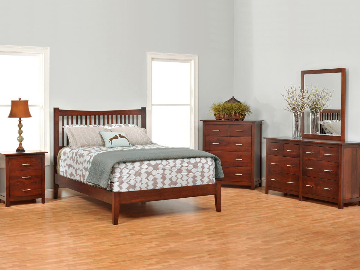 Austin Solid Wood Bedroom Furniture Set