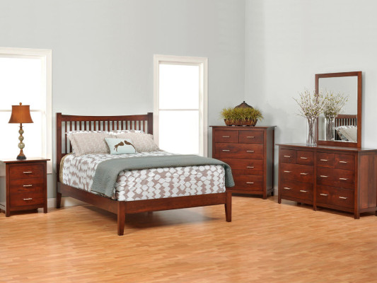 Austin Solid Wood Bedroom Furniture Set
