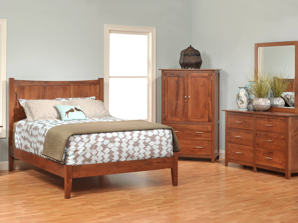 Austin Solid Wood Bedroom Set 